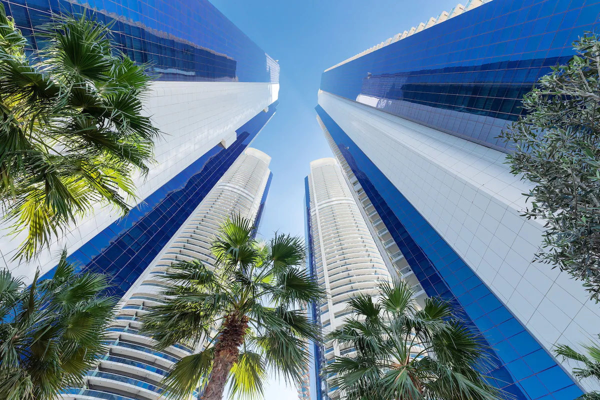 نمای بیرونی هتل پارامونت دبی